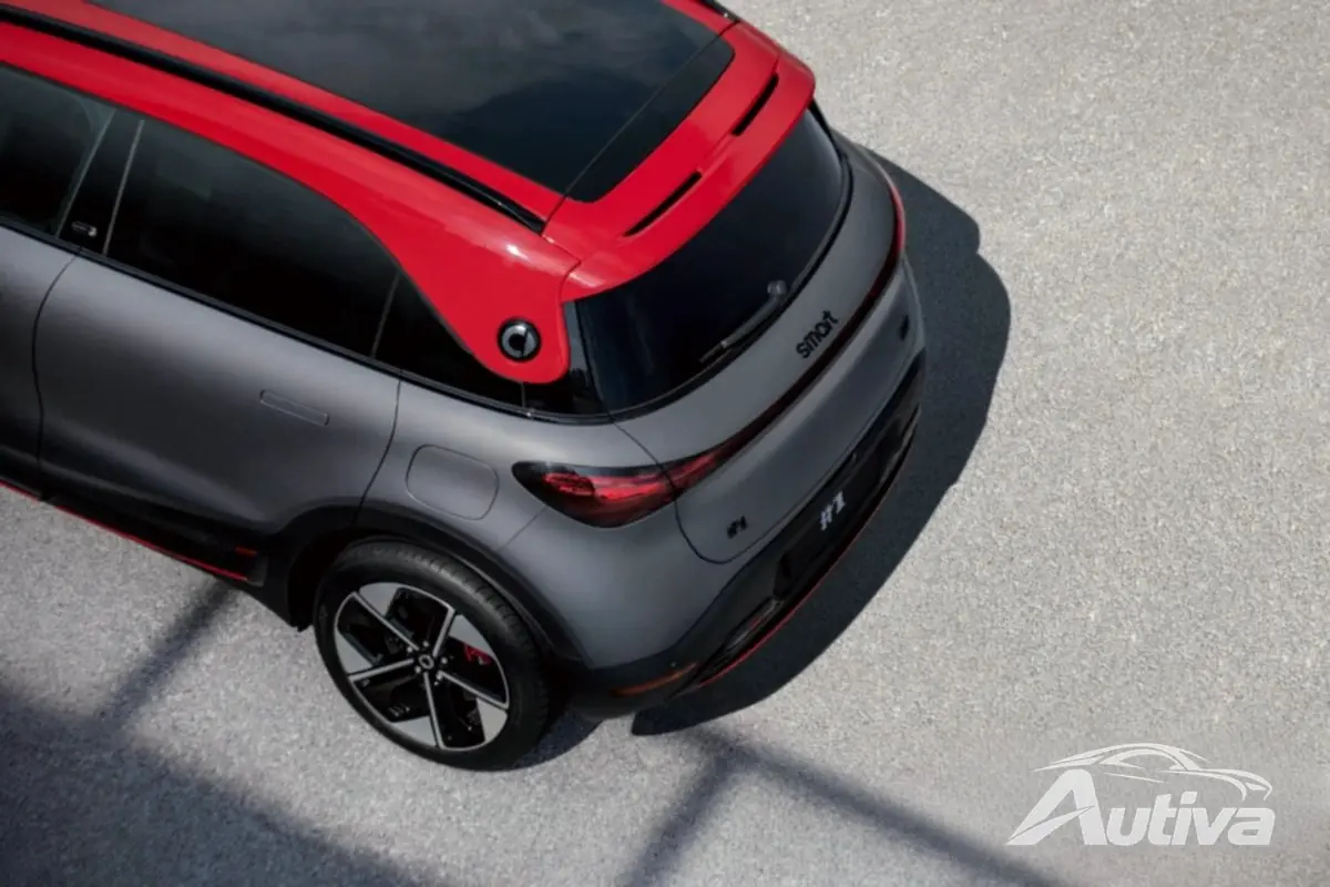 Smart debuterer 2023 Smart #1 Brabus i Kina 13
