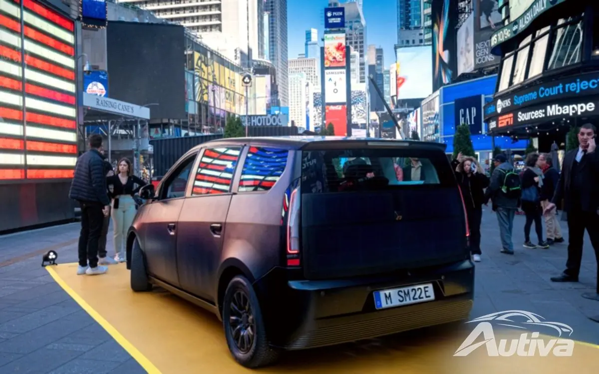 Sono Motors 在美国展示经济实惠的 Sion 太阳能电动汽车