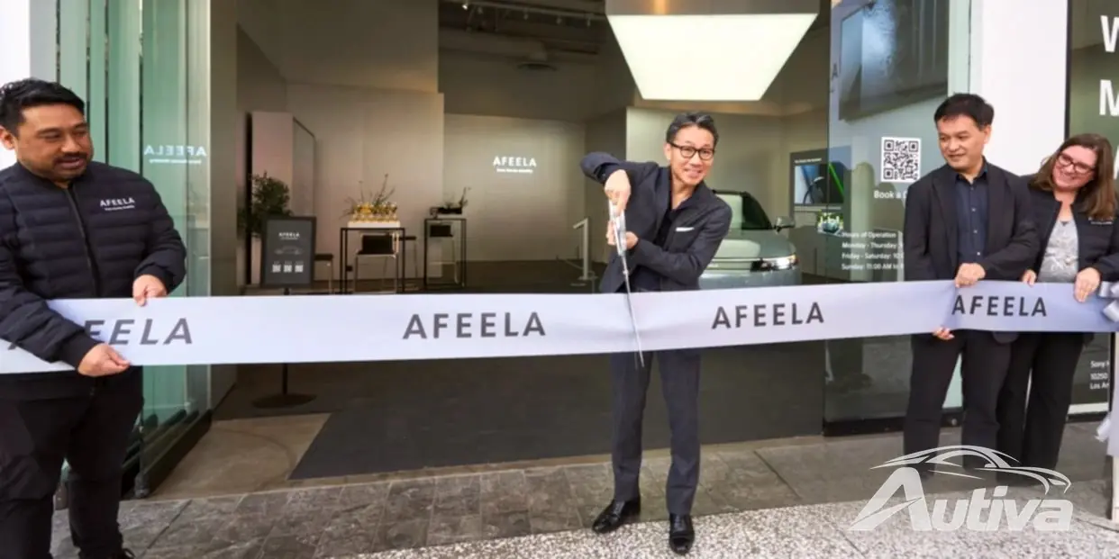 Sony lanza su primera tienda de vehículos eléctricos Afeela