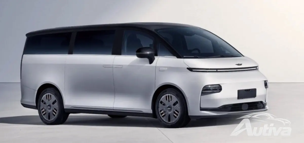 اختبار الشتاء لسيارة جيلي LEVC L380 الكهربائية MPV في الصين