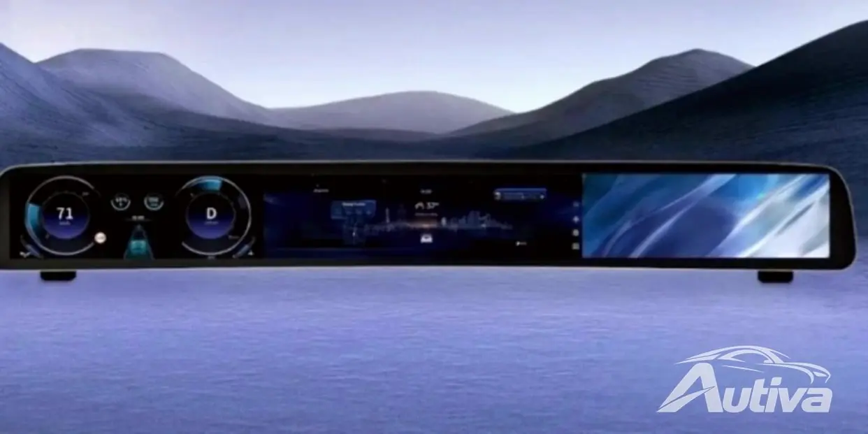 TCL stellt in Los Angeles ein gebogenes 47,5-Zoll-Automobildisplay vor