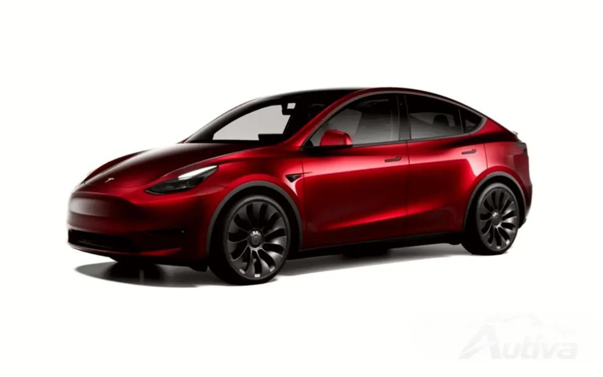 Model Y w kolorach Quicksilver i Midnight Cherry Red