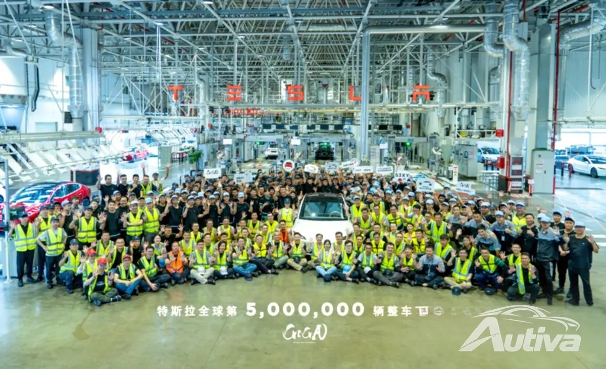 Tesla når milepælen for 5 millioner elbiler