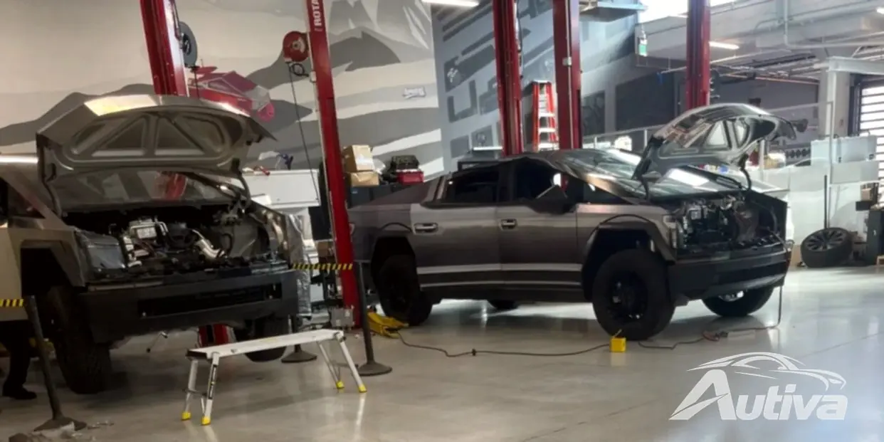 Tesla Cybertruck luce una apariencia relámpago F-150