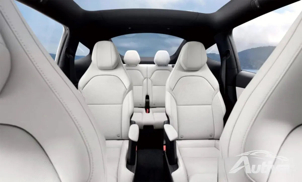 Tesla Model Y L'nin iç kısmı