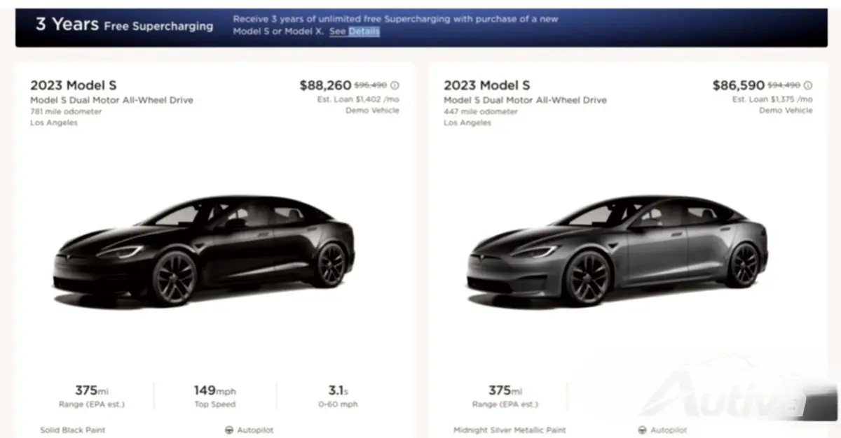 Tesla Model S är nu upp till <span data-value= Tesla Model S är nu upp till <span data-value=