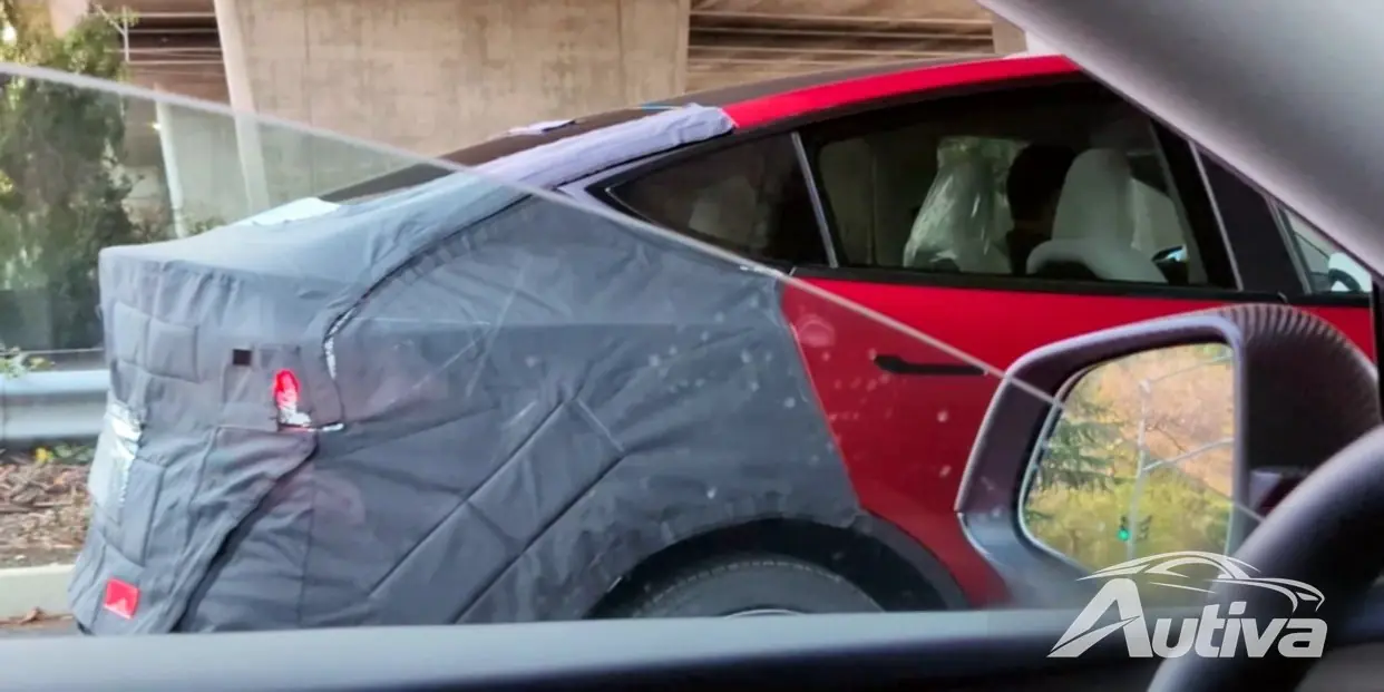 Tesla Model Y Juniper Performance Model muligens oppdaget på veien