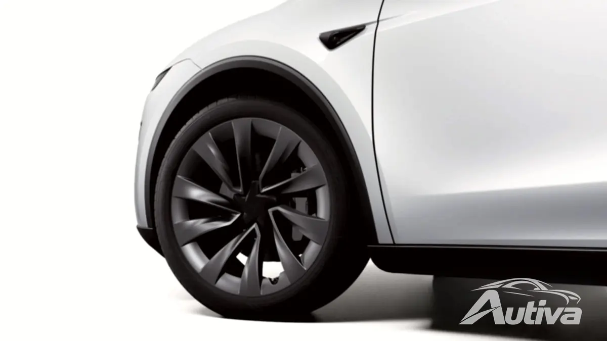 2026 Model Y 20'' Helix 2.0 hjul - kilde: Tesla 2026 Model Y 20'' Helix 2.0 hjul - kilde: Tesla