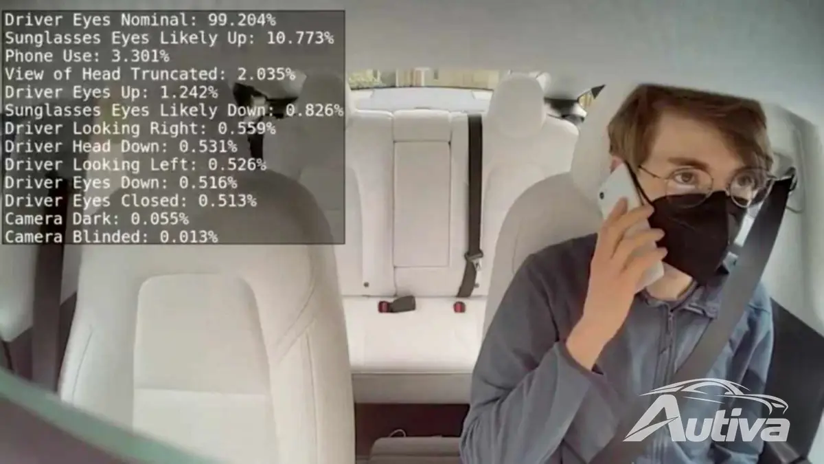 Tesla agrega código para monitorear al conductor: comienza a contar parpadeos y bostezos Tesla agrega código para monitorear al conductor: comienza a contar parpadeos y bostezos