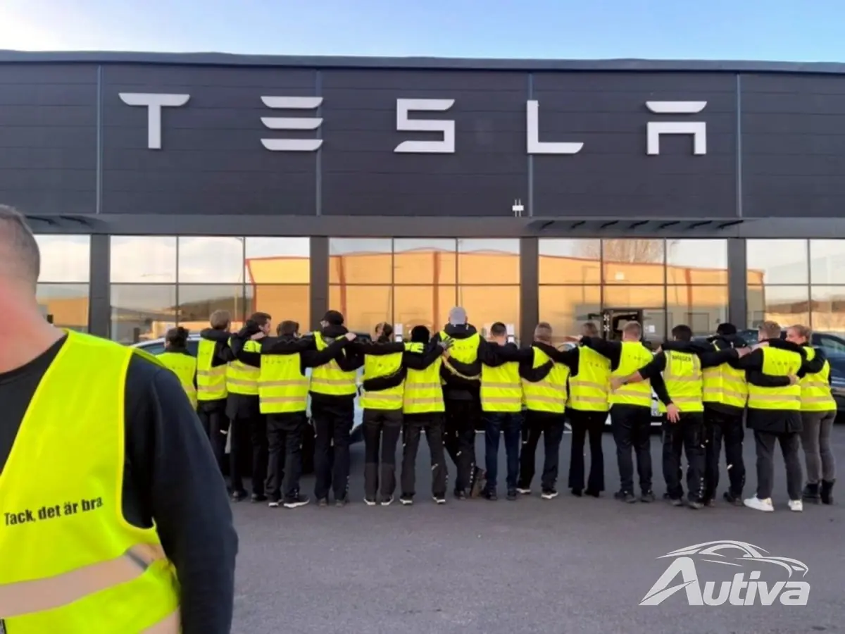 Talão de cheques da Tesla põe fim à greve mais longa da Suécia Talão de cheques da Tesla põe fim à greve mais longa da Suécia