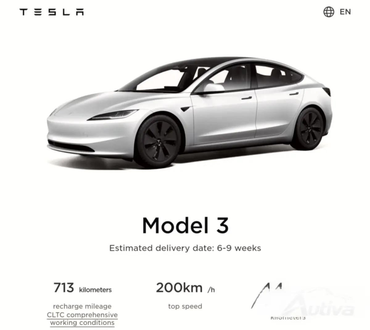 Tesla Model 3 Long Range AWD Tesla Model 3 Long Range AWD