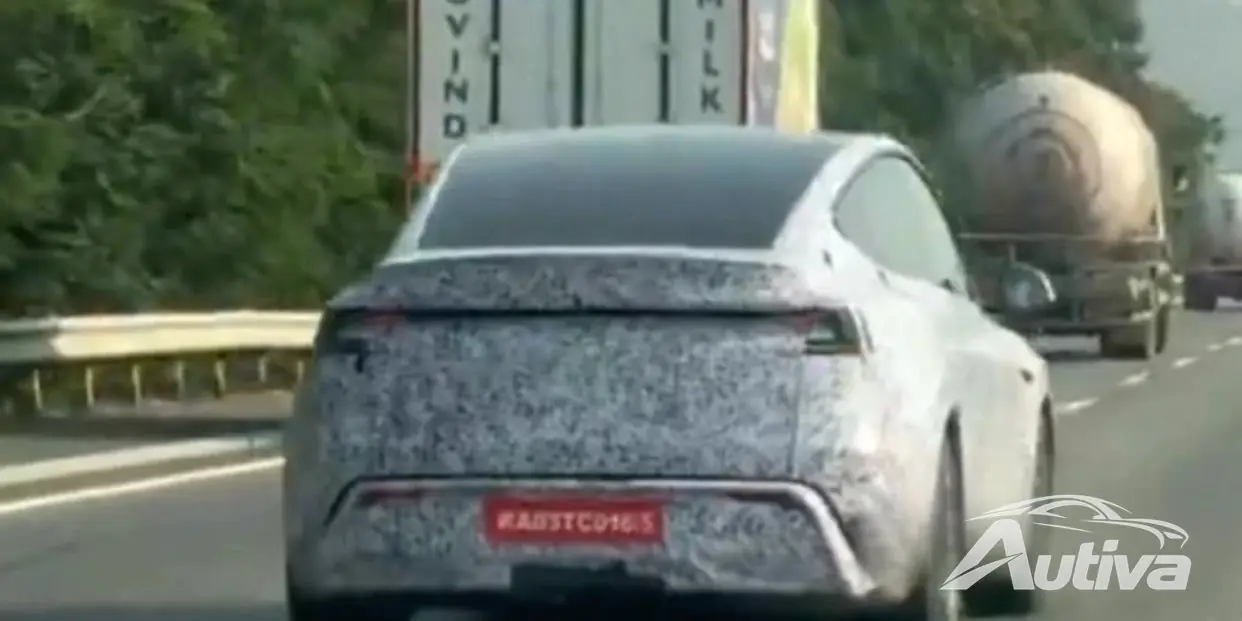 Tesla'nın Yeni Model Y'si Hindistan'da Test Edildi