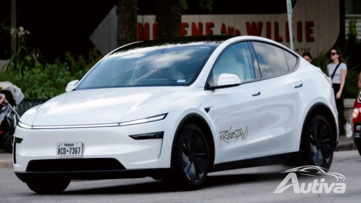 Tesla Robotaxi i Austin, Texas Tesla Robotaxi i Austin, Texas