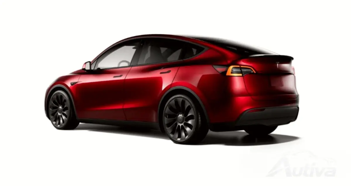 Tesla Model Y بلمسة نهائية جديدة من Midnight Cherry Tesla Model Y بلمسة نهائية جديدة من Midnight Cherry