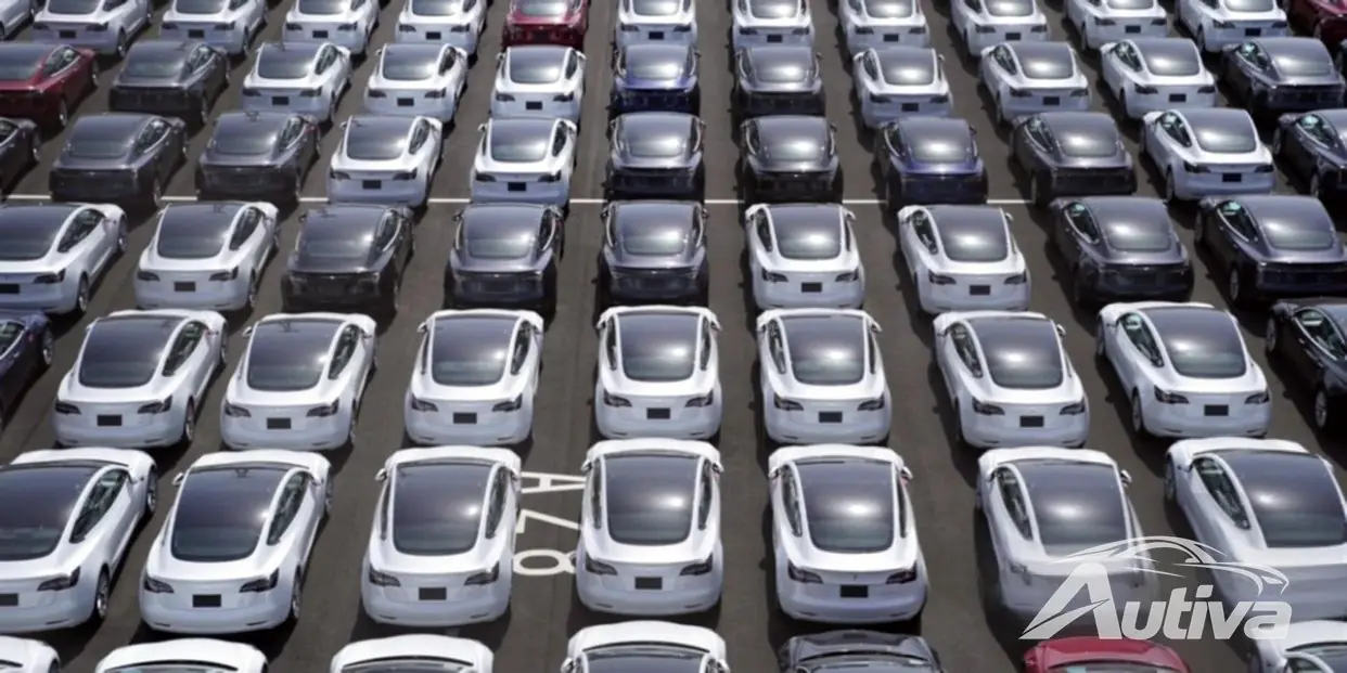 Teslas inventar øker: Over 9500 kjøretøyer er fortsatt usolgte