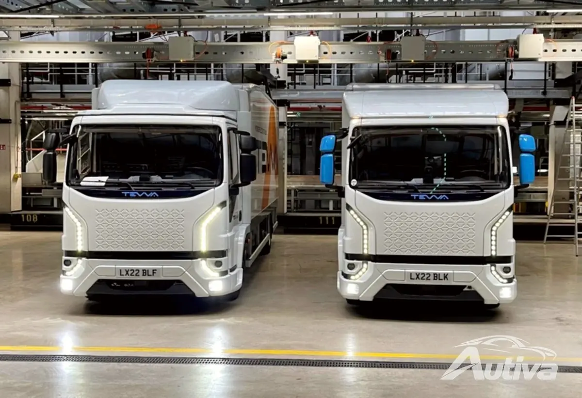 Tevva、7.5トン電気トラックの量産を開始 Tevva、7.5トン電気トラックの量産を開始