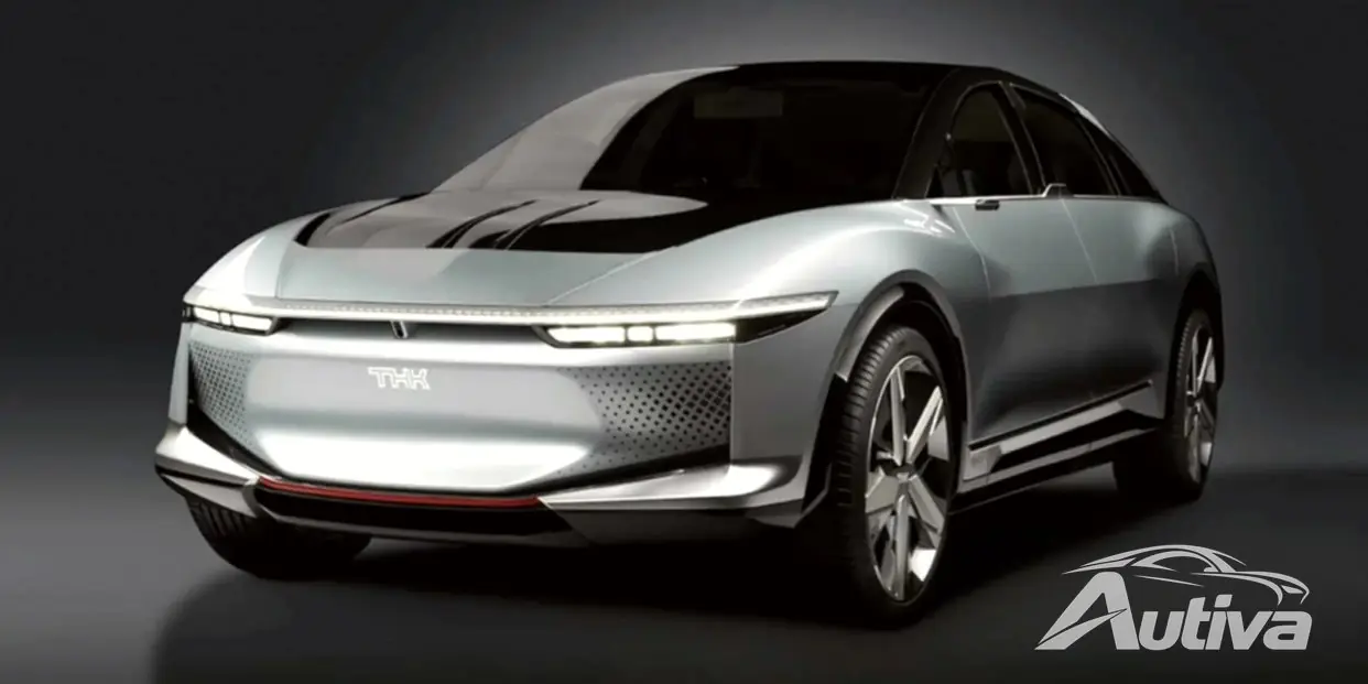 THK представляет Visionary EV с внутриколесными двигателями и беспроводной зарядкой