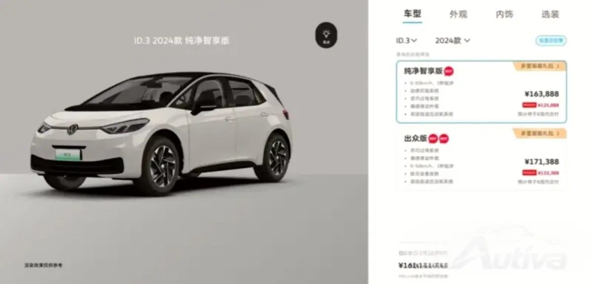 Los modelos SAIC VW ID.3 e ID.4 actualizados llegan a las salas de exposición chinas Los modelos SAIC VW ID.3 e ID.4 actualizados llegan a las salas de exposición chinas