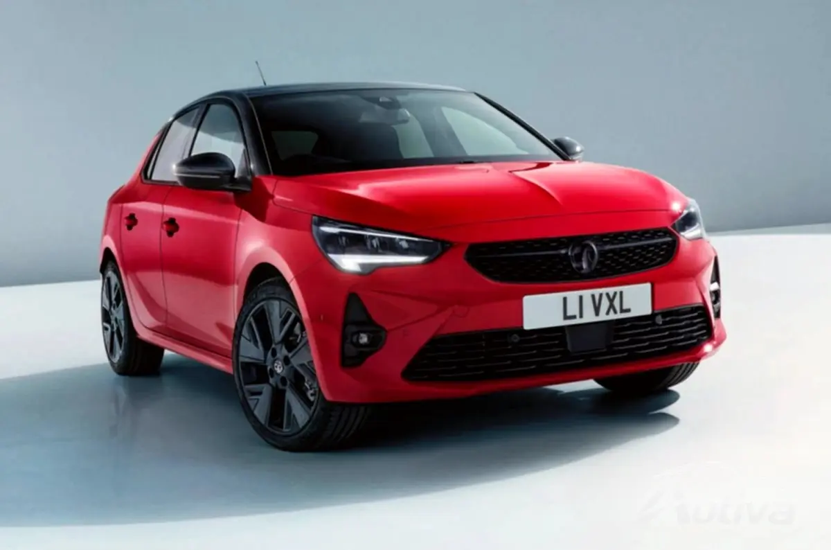 Черная крыша и черные акценты на Anniversary Edition Corsa-e