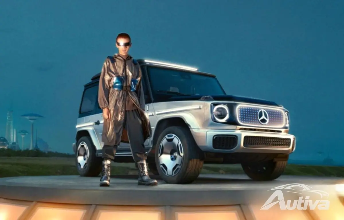 L'EQG de Mercedes fait le Tank Turn en vidéo