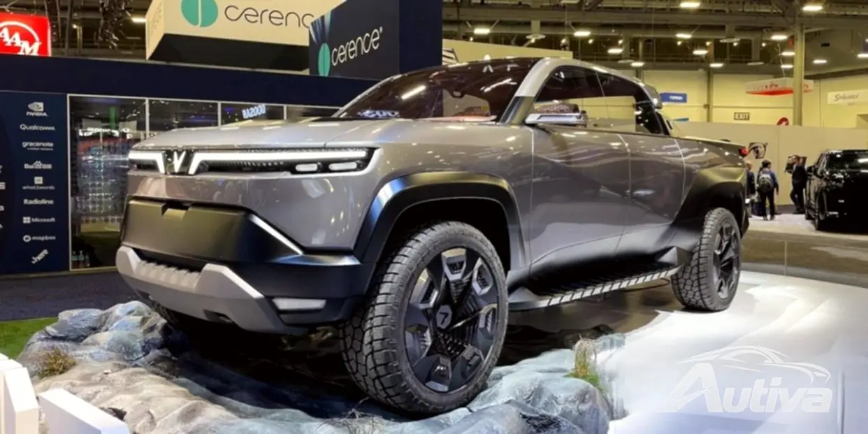 VinFast debuterar VF Wild: The Future Mid-Size Electric Pickup Concept på CES2024