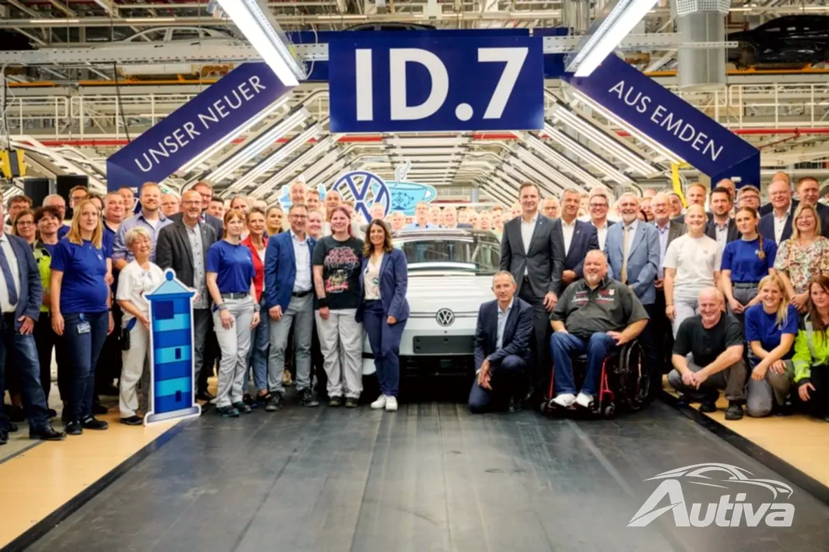 Volkswagen beginnt mit der Produktion des ID.7, die Auftragsbücher in Deutschland werden noch in diesem Monat eröffnet