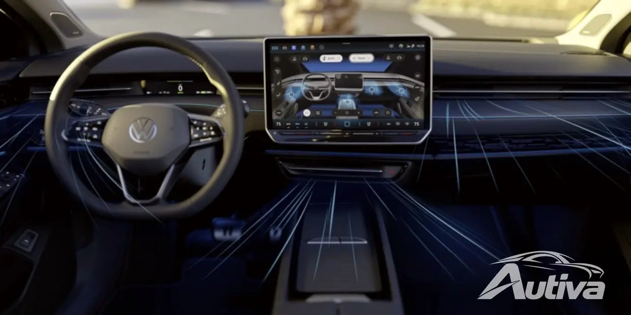 Volkswagen presenta el sistema de control de clima inteligente para el próximo ID.7