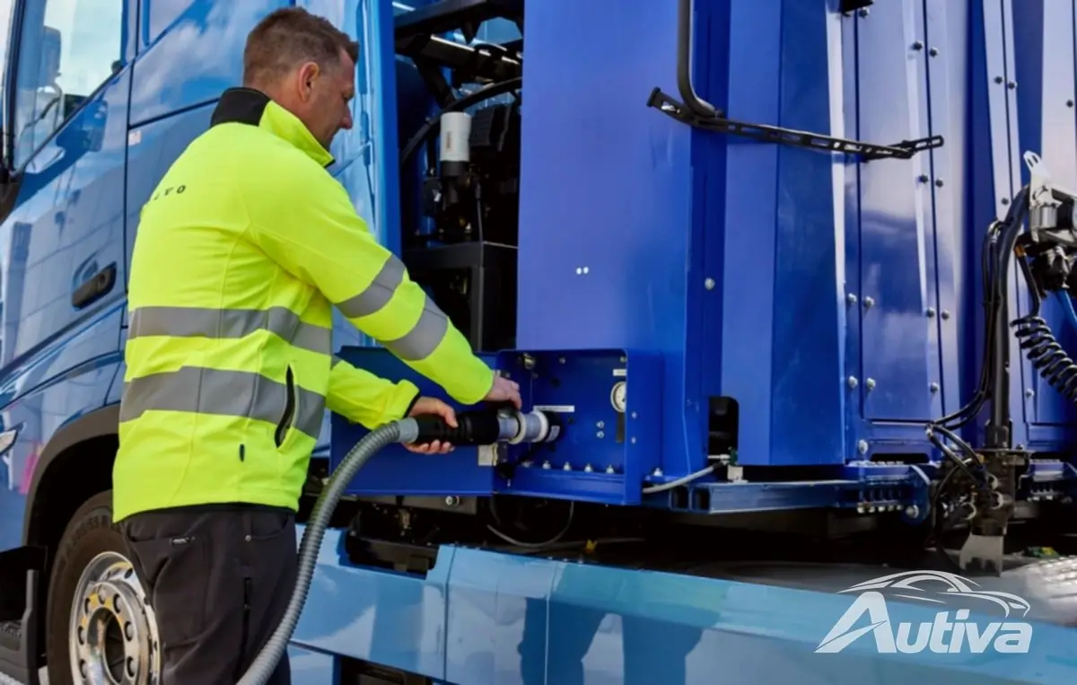 Tanking med hydrogen tar mindre enn 15 minutter Tanking med hydrogen tar mindre enn 15 minutter