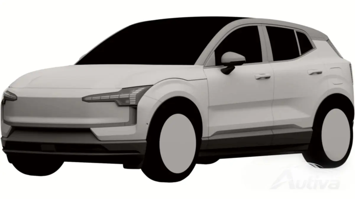 Patentbilder av Volvo EXC30