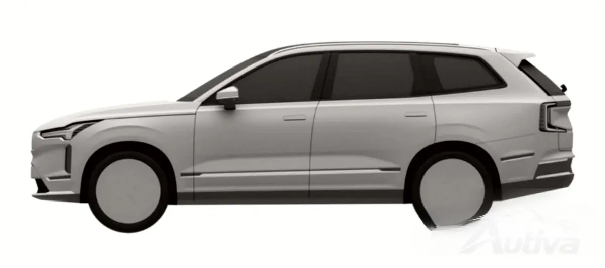 تم الكشف عن فولفو EX90 من خلال تسجيل براءات الاختراع تم الكشف عن فولفو EX90 من خلال تسجيل براءات الاختراع