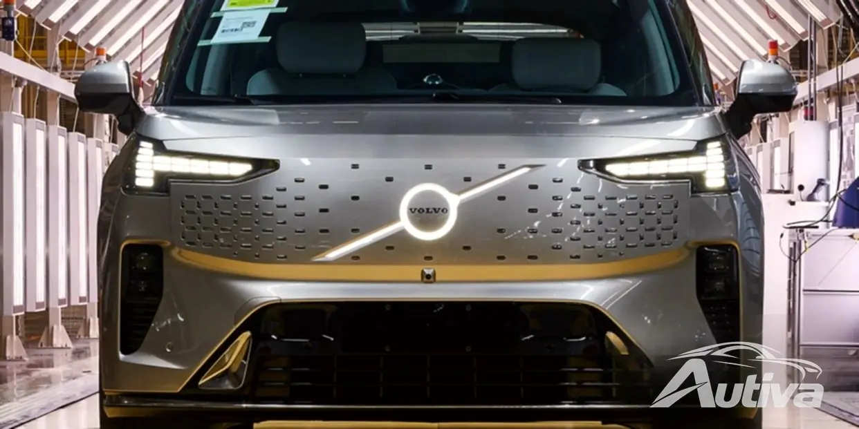 Volvo lance la production de sa minifourgonnette entièrement électrique EM90