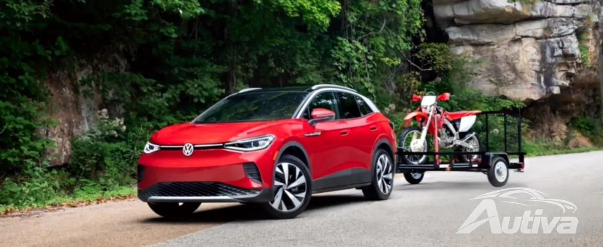 La petite remorque est parfaite pour VW ID.4 Pro 4Motion La petite remorque est parfaite pour VW ID.4 Pro 4Motion