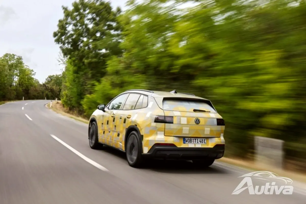 VW confirme l'identité. Tiguan arrive, le montre lors des tests