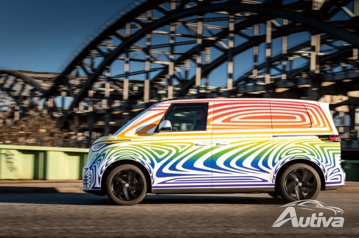 VW prende in giro l'ID. Buzz van, che sarà svelato integralmente il 9 marzo