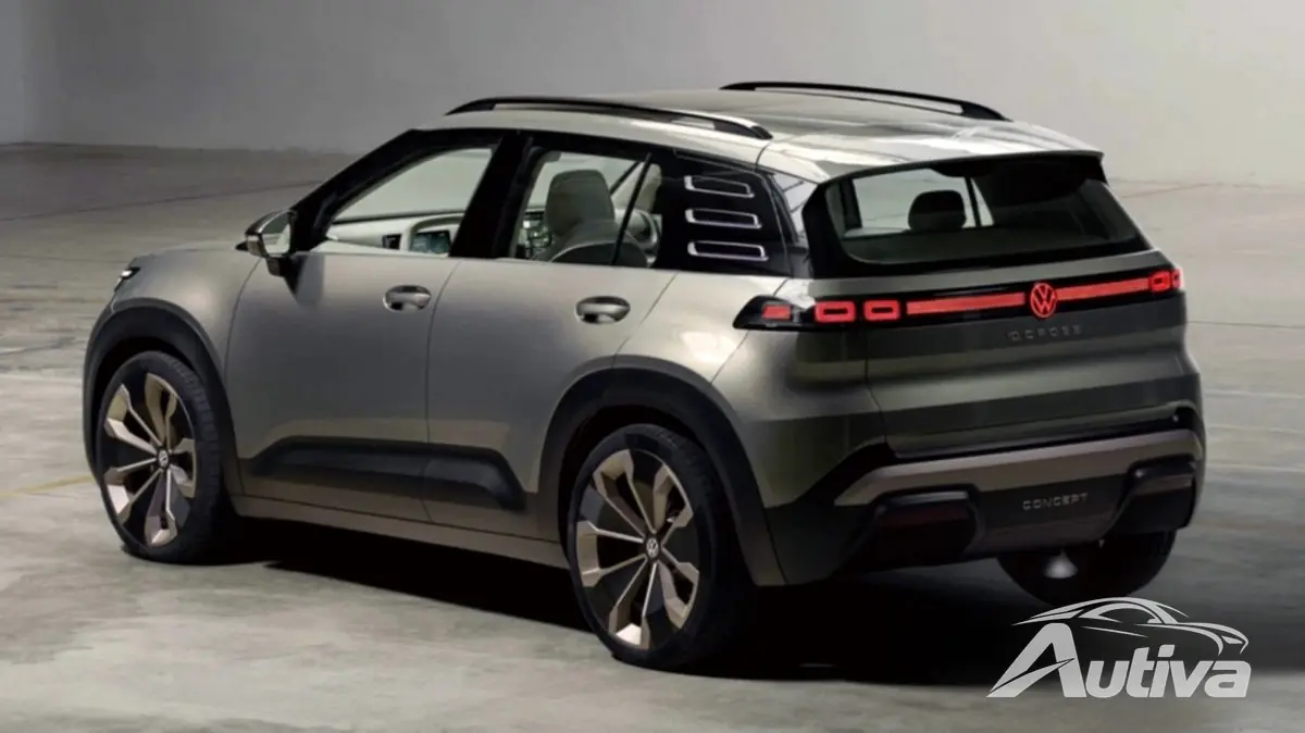 Volkswagen revela identificação. CROSS Concept como uma prévia de um SUV elétrico para todos Volkswagen revela identificação. CROSS Concept como uma prévia de um SUV elétrico para todos