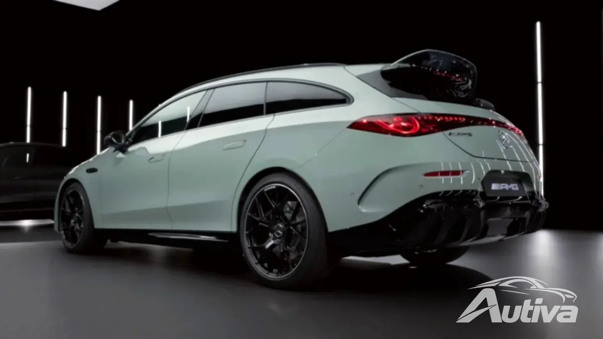 Yeni CLA AMG 45 sedan veya bu sportif wagon olarak geliyor Yeni CLA AMG 45 sedan veya bu sportif wagon olarak geliyor