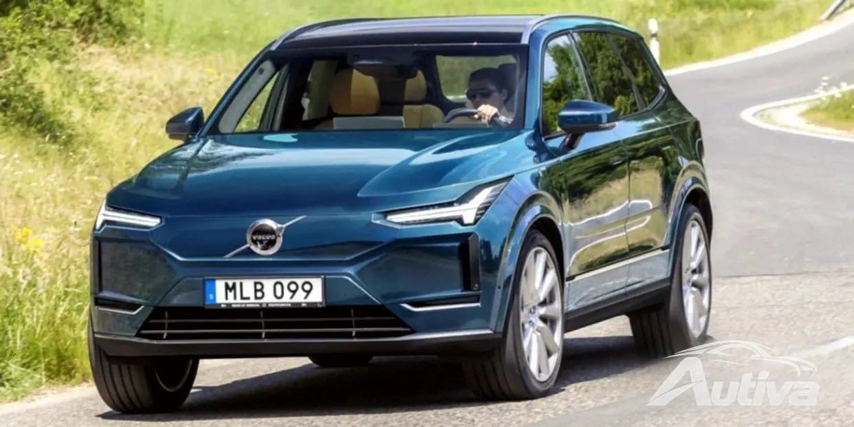 Se den helelektriska Volvo EX90 avslöjas live