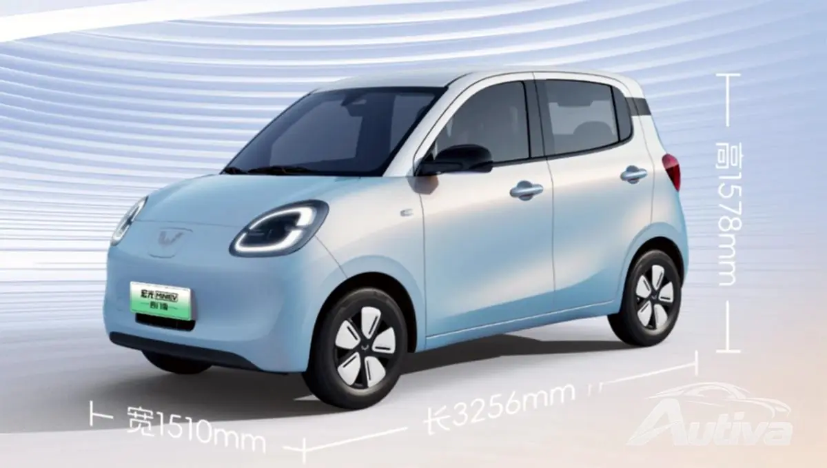 Wuling Hongguang Mini EV får en firedørs makeover Wuling Hongguang Mini EV får en firedørs makeover