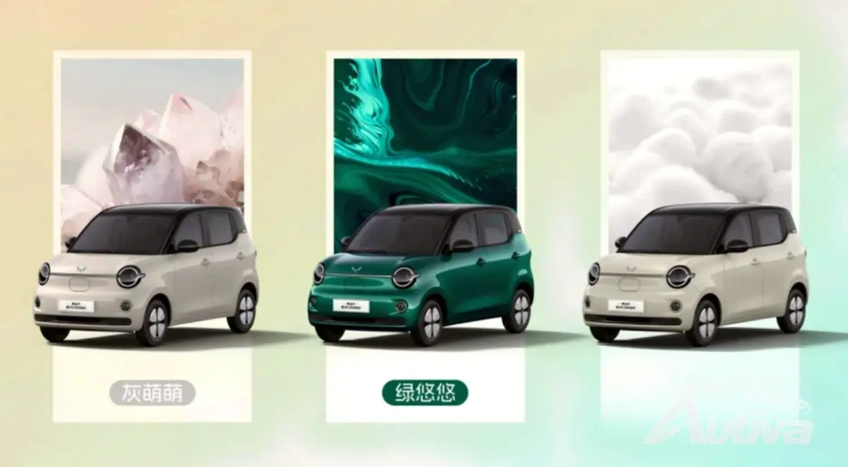 Ny Wuling Hongguang Mini EV - kilde: Wuling Ny Wuling Hongguang Mini EV - kilde: Wuling