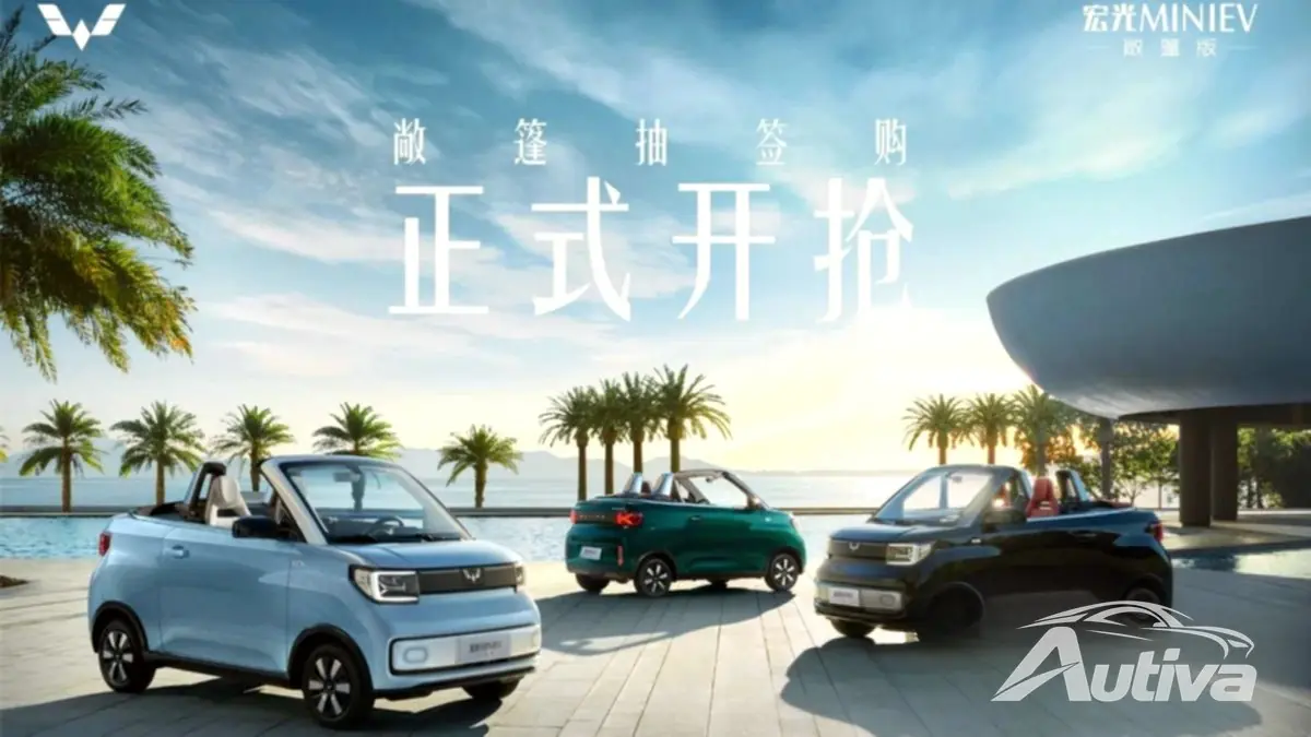 De kleinste elektrische cabriolet wordt in China te koop aangeboden – Wuling Mini EV begint bij $ 14.000 De kleinste elektrische cabriolet wordt in China te koop aangeboden – Wuling Mini EV begint bij $ 14.000