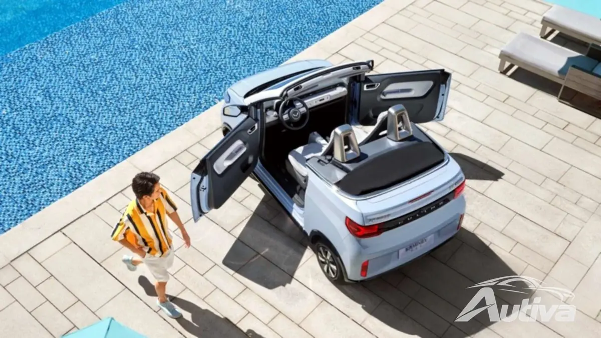 De kleinste elektrische cabriolet wordt in China te koop aangeboden – Wuling Mini EV begint bij $ 14.000