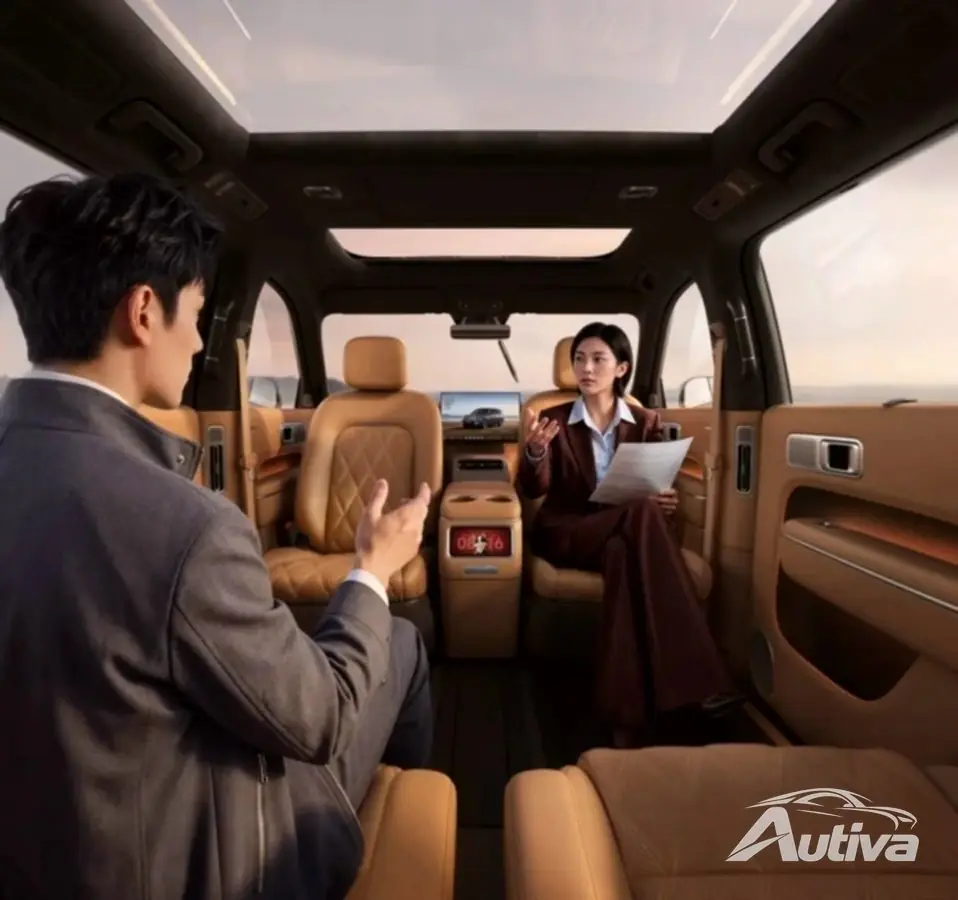 Der Innenraum des Xiaomi SkyNomad N90 definiert den Entwurf eines luxuriösen Familien-SUV neu 6