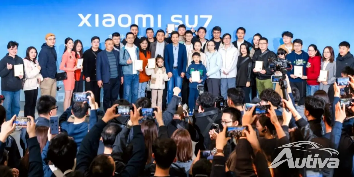 Xiaomi SU7が50万台の販売を達成