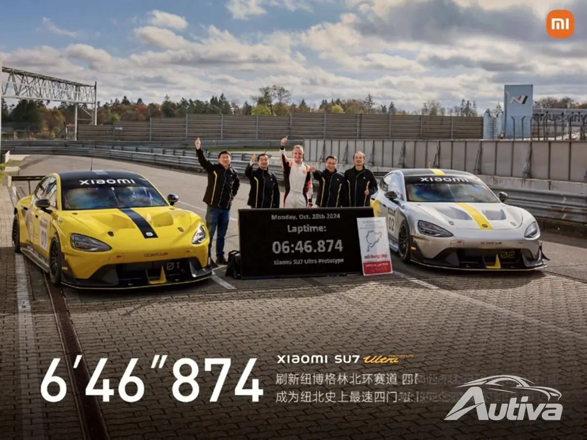 Le Xiaomi SU7 Ultra bat le record du Nürburgring Le Xiaomi SU7 Ultra bat le record du Nürburgring