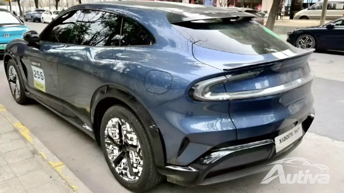Xiaomi YU7 spionbilder avslöjar Tesla Model Y rival