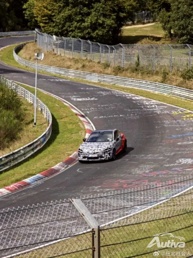 Xiaomi YU7 Ultra (ou YU7 GT) sur le Nürburgring