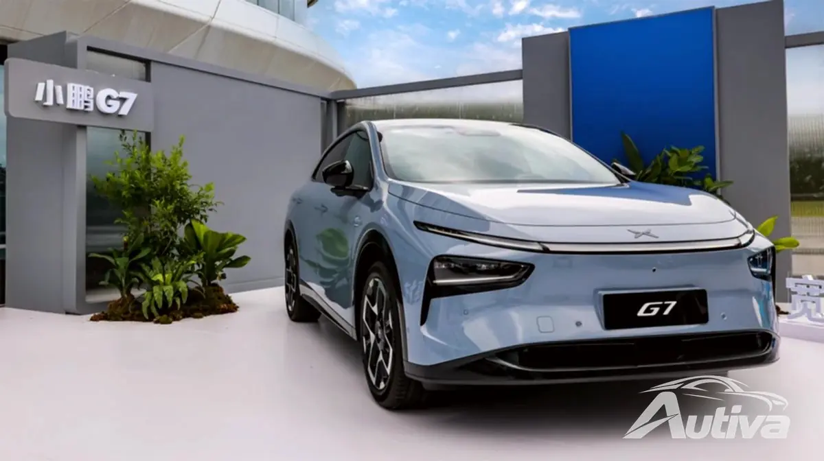 XPeng G7 sale a la venta con cerebros de IA internos y un precio competitivo