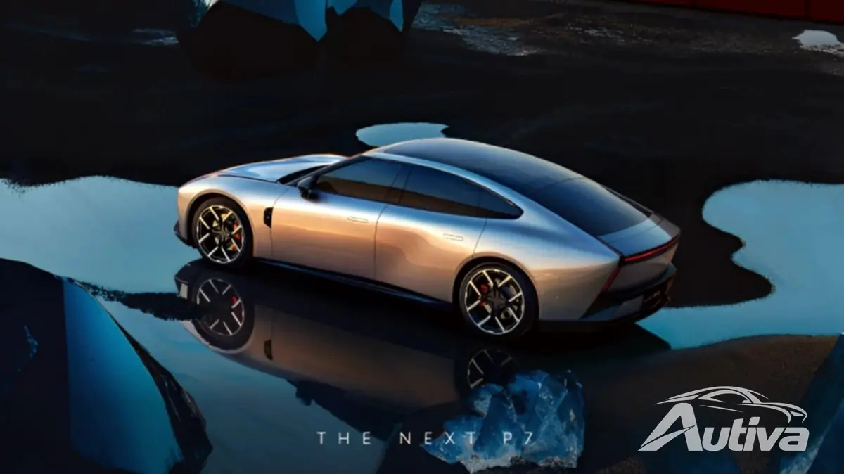 La berline électrique XPeng P7 fait peau neuve 5