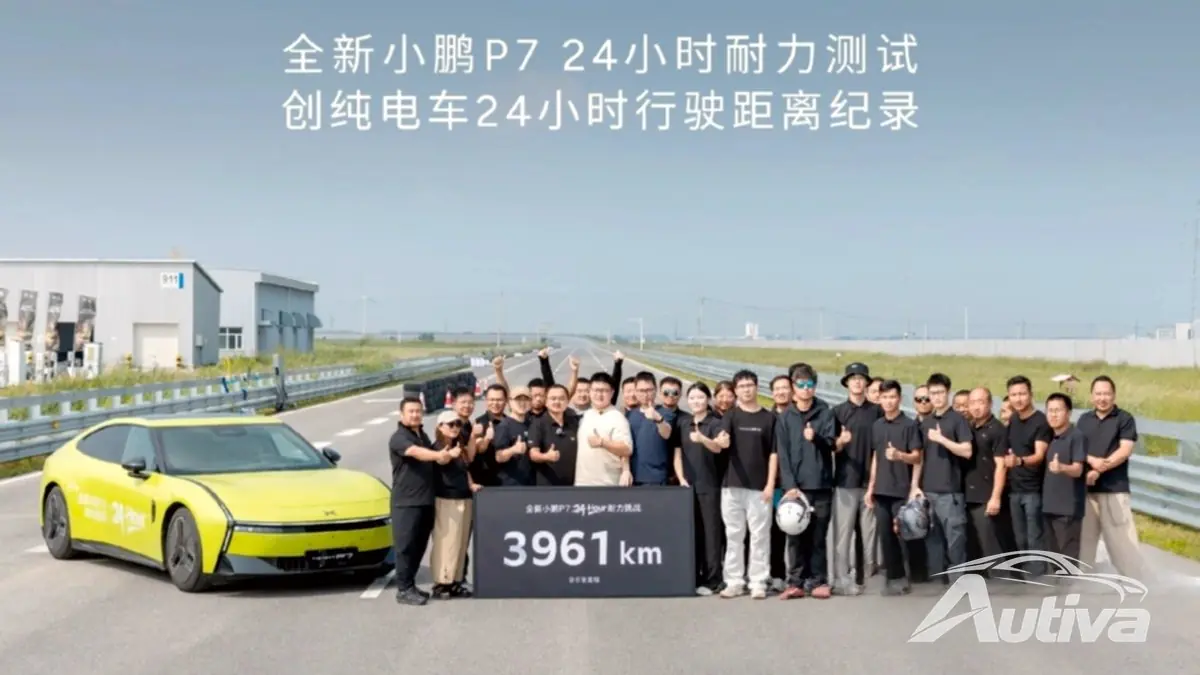 XPeng P7, Xiaomi'den 24 saatlik dayanıklılık rekorunu kaptı