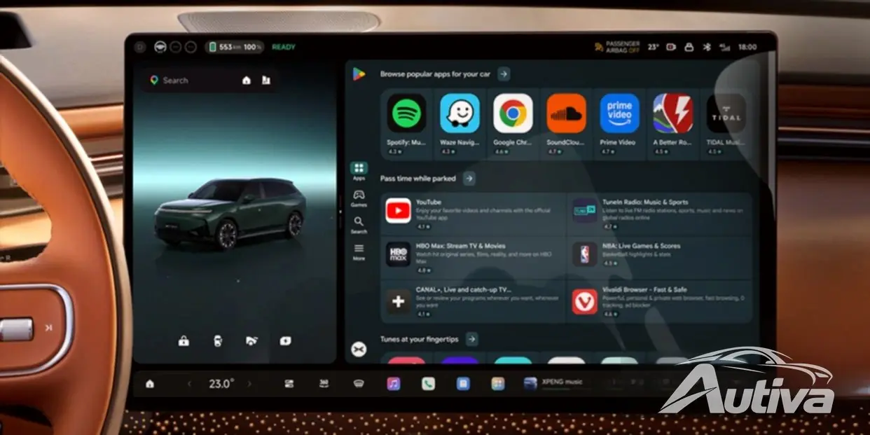 XPeng, Google Play Destekli Araç İçi Uygulama Deneyimi Vaat Ediyor